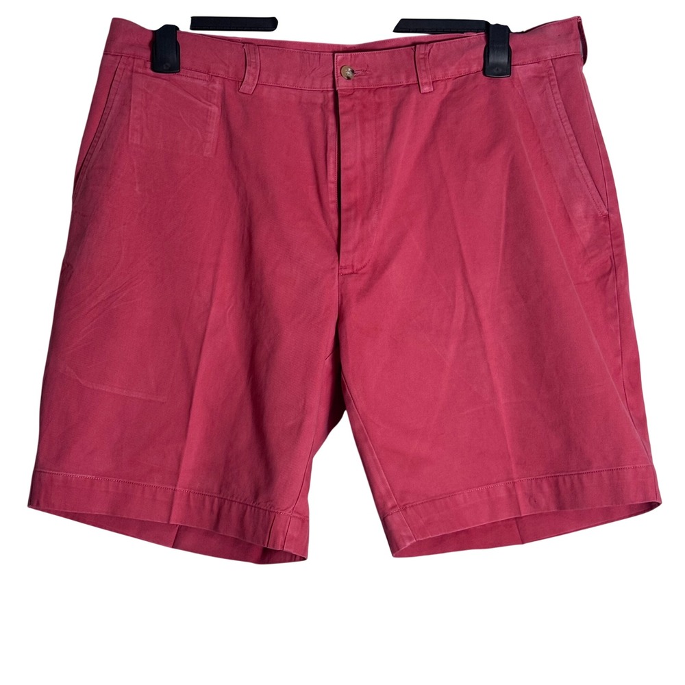 Polo Ralph Lauren Old Money Coastal Nantucket Red Cotton Chino Shorts 38